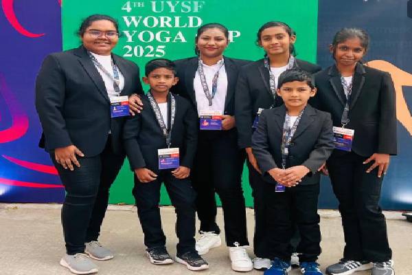 உலக யோகா கிண்ணப் போட்டியில் 5 தங்கப் பதக்கங்கள் வென்ற இலங்கை வீரர்கள் | Sri Lankan Win 5 Gold Medals World Yoga Cup