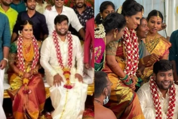 யூடியுபர் 'பரிதாபங்கள்' சுதாகர் திருமணம் முடிந்தது! ஜோடியின் அழகிய புகைப்படங்கள் இதோ