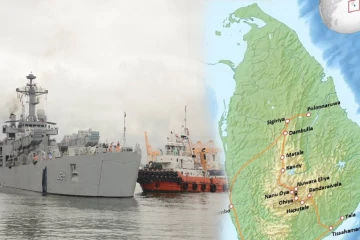 இந்திய கடற்படையின் கப்பல் கொழும்புக்கு வருகை