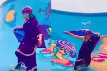 கனடாவை சேர்ந்த பெண்ணின் வியக்கவைக்கும் செயல்: வைரலாகும் காணொளி