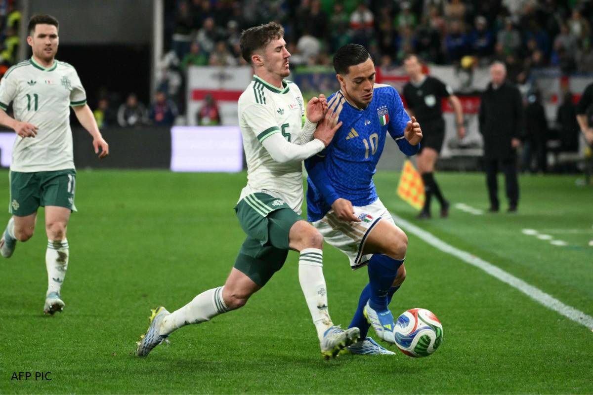 Italy 2-0 Northern Ireland