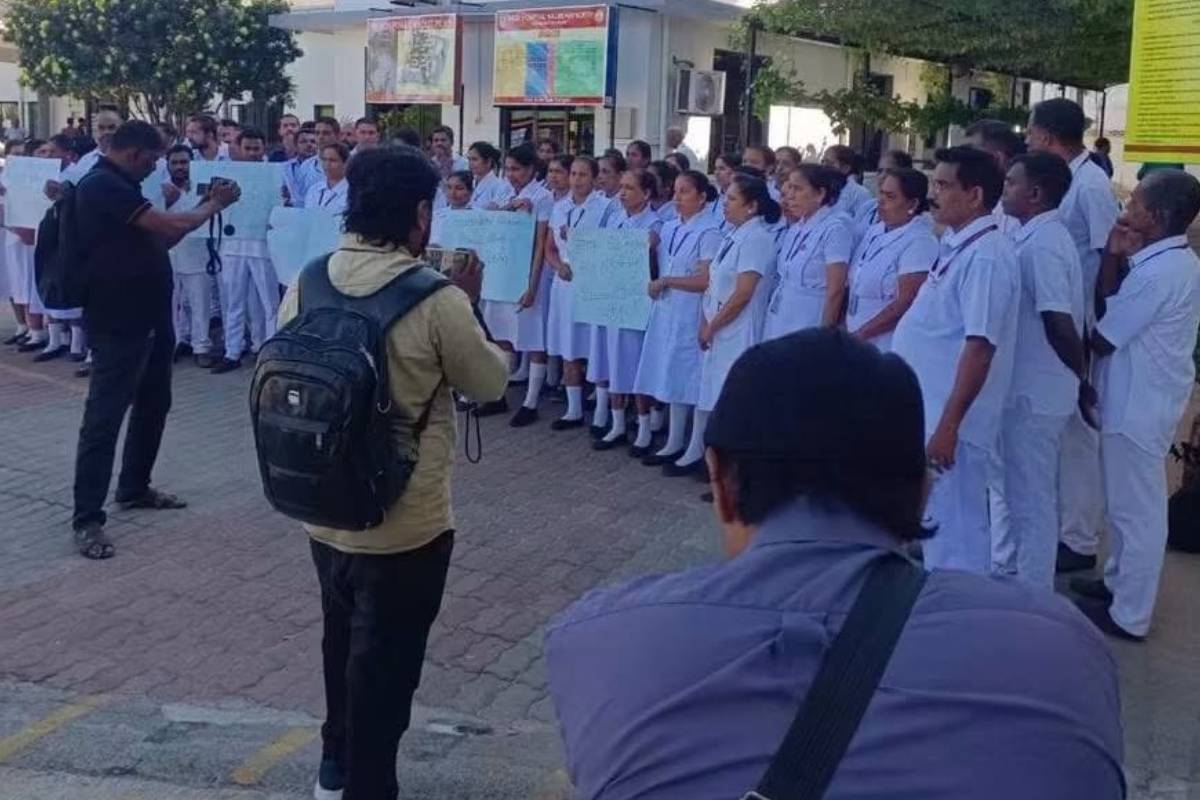 கல்முனை வடக்கு ஆதார வைத்தியசாலை ஆடை விவகாரம்: இனவாதக் குற்றச்சாட்டுகளுக்கு முற்றுப்புள்ளி | Kalmunai Hospital Dress Code Dispute Clarified
