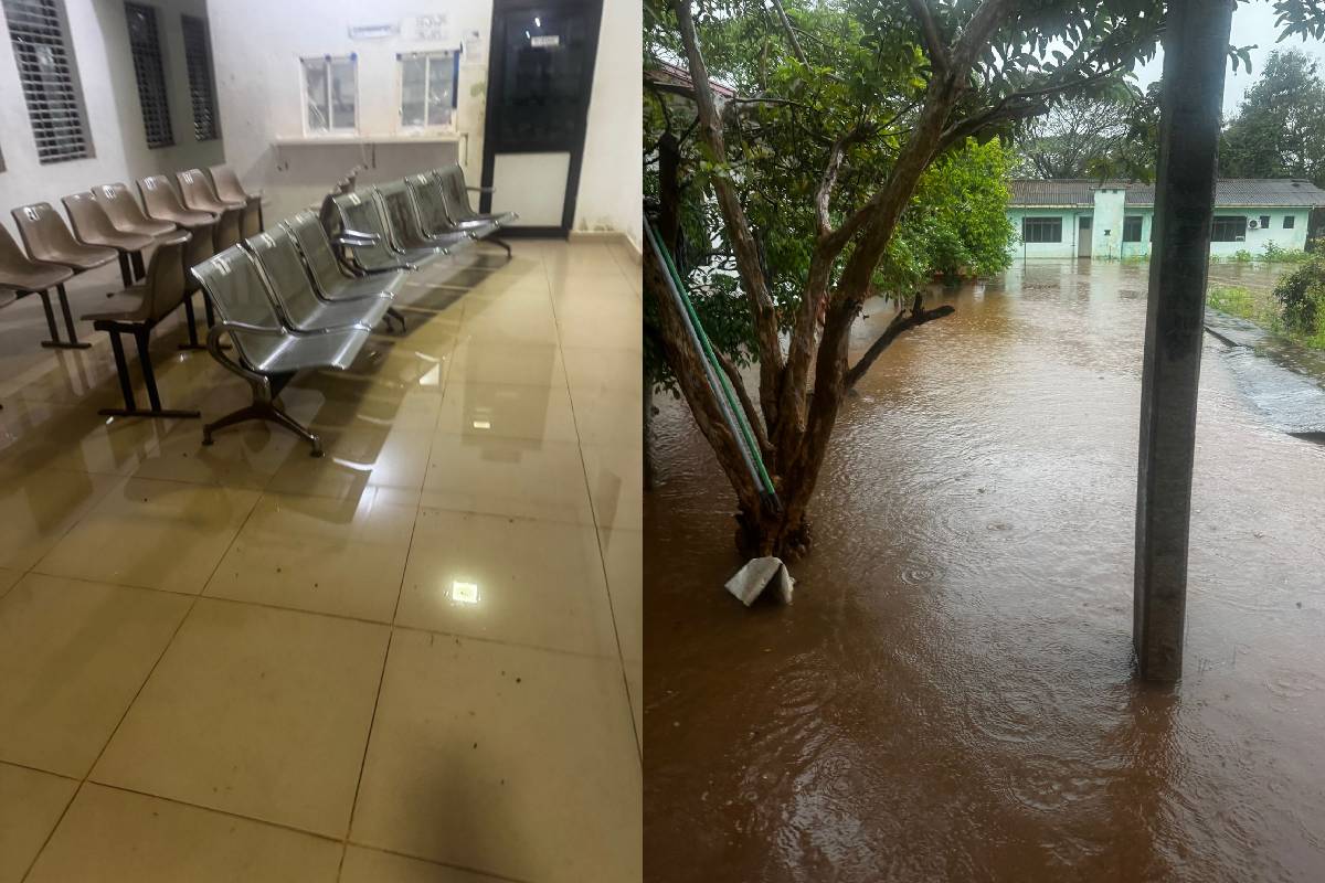 வவுனியாவில் கடும் மழை : வெள்ளத்தில் மூழ்கிய நெடுங்கேணி வைத்தியசாலை | Heavy Rain Nedunkerni Hospital Submerged In Flood