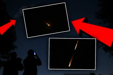 வான்பரப்பில் அதிகாலையில் தோன்றிய மர்மப் பொருள்