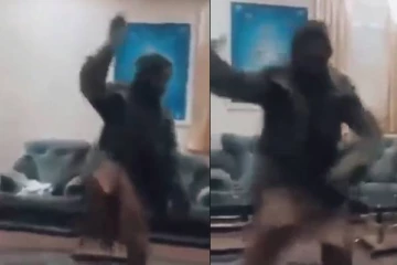 அதிபரின் மாளிகையில் குத்தாட்டம் போட்ட தாலிபான் தீவிரவாதி- பீதியில் மக்கள்! வைரல் வீடியோ