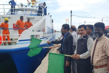 நாகை : யாழ்ப்பாணம் கப்பல் சேவை நிறுத்தம் : பயணிகள் அதிர்ச்சி