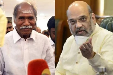 அலறியடித்துக்கொண்டு அமித்ஷாவைத் தொடர்புகொண்ட ரங்கசாமி!