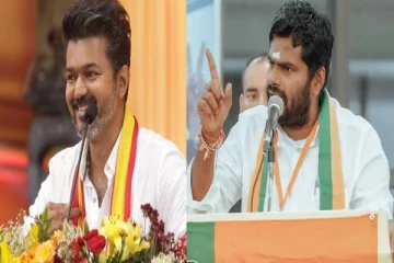 கிறிஸ்தவர்கள், இஸ்லாமியர்கள் ஓட்டுகளை வாங்க விஜய் இப்படி பேசுகிறார் - அண்ணாமலை