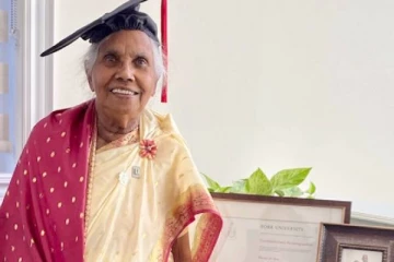 கனடாவில் தனது 87வது வயதில் முதுகலை பட்டம் பெற்ற இலங்கை பெண்மணி