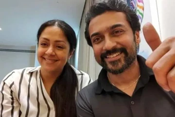 மனைவி ஜோதிகாவுடன் மாலை சுற்றிப் பார்க்கும் நடிகர் சூர்யா ! வைரலாகும் வீடியோ