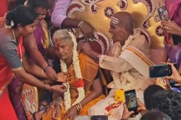 100 வயதில் மீண்டும் திருமணம்; புஷ்பவனத்தில் நெகிழ்ச்சியான நிகழ்வு!