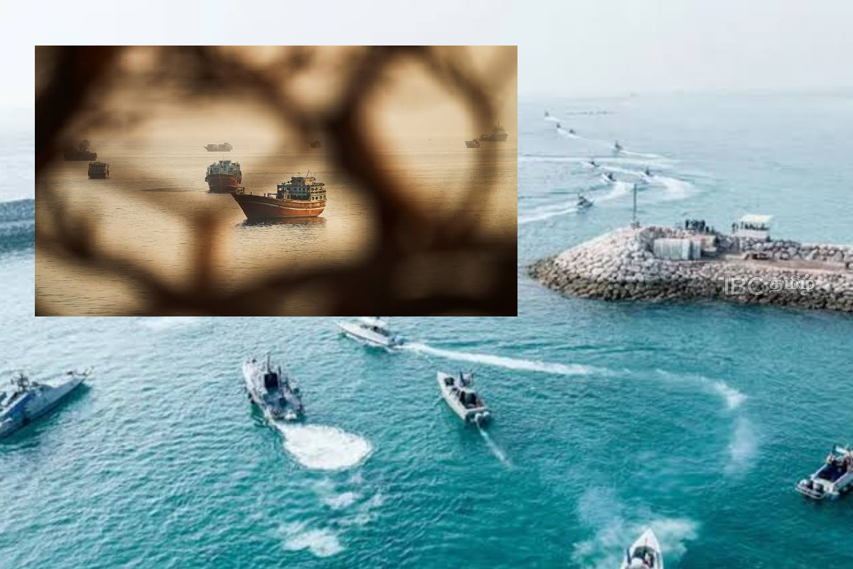 ஆட்டம் காட்டும் ஈரானின் IRGC - ஹோர்முஸ் நீரிணையில் தீப்பிடித்து எரியும் கப்பல்கள் | Iran S Irgc Navy Says Seven Vessels Hit ஆட்டம் காட்டும் ஈரானின் IRGC - ஹோர்முஸ் நீரிணையில் தீப்பிடித்து எரியும் கப்பல்கள் | Iran S Irgc Navy Says Seven Vessels Hit