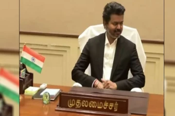 பலத்த பாதுகாப்புடன் தலைமைச் செயலகத்தில் முதல்வர் விஜய் ; முக்கிய கோப்புகளில் கையெழுத்து
