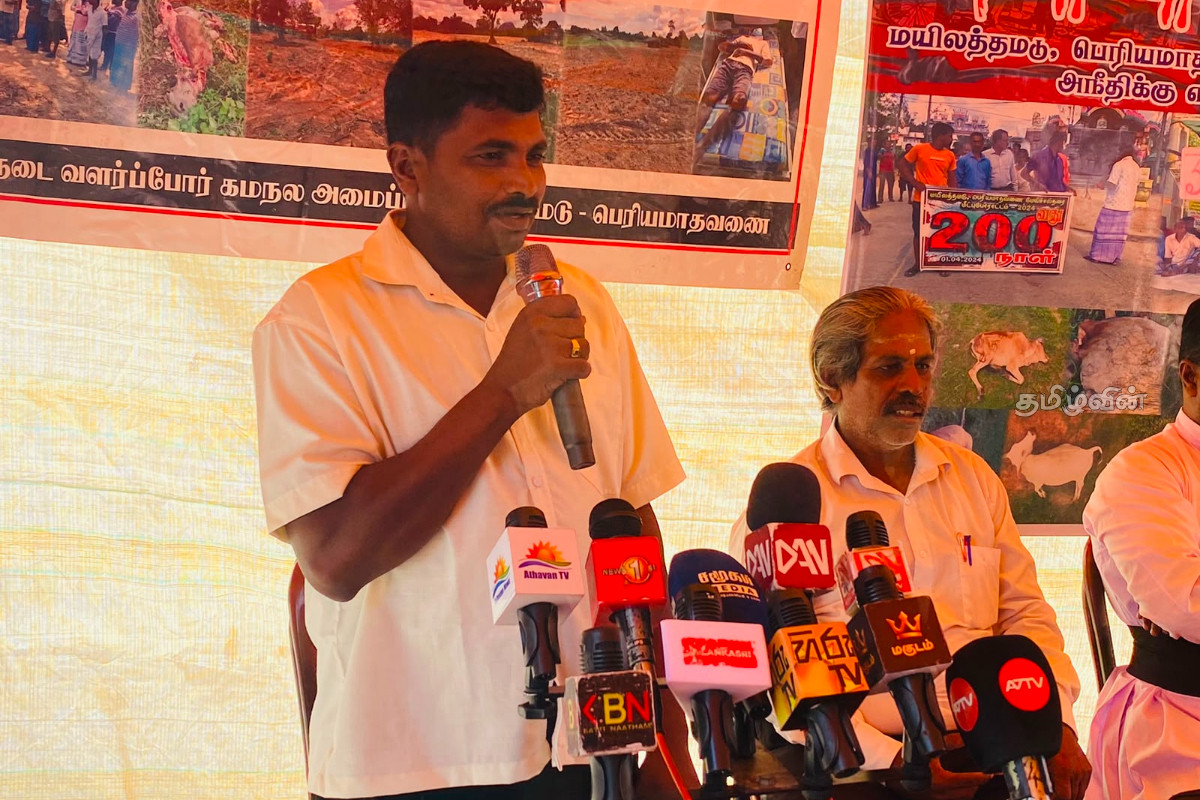 எங்களுடைய நிலம் கிடைக்கும் வரையில் நாம் போராடுவோம் - அருட்தந்தை லூக் ஜோன் கண்டனம் | Fr Luke John We Ll Fight Until Our Land Is Won