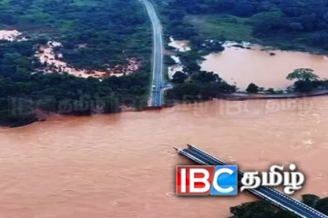 இடிந்து விழுந்த மொரகஹகந்த பாலம்! வெள்ளத்தில் அடித்துச் செல்லப்பட்ட வாகனங்கள்