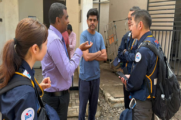 இலங்கையில் பேரிடர் நிலைமையை உன்னிப்பாக ஆய்வு செய்யும் வெளிநாட்டு குழு | Japanese Disaster Experts Visit Sri Lanka
