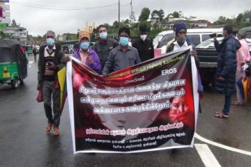 ஹட்டனில் ஹிஷாலினிக்கு நீதி கோரி ஆர்ப்பாட்டம்