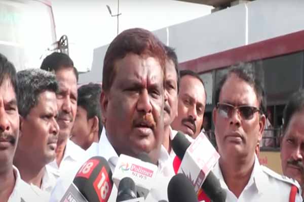 அவுங்க தான் தவிக்கிறார்கள்..தொழிலாளர்கள் பணிக்கு வந்தாச்சு - அமைச்சர் சிவசங்கர் - தமிழ்நாடு