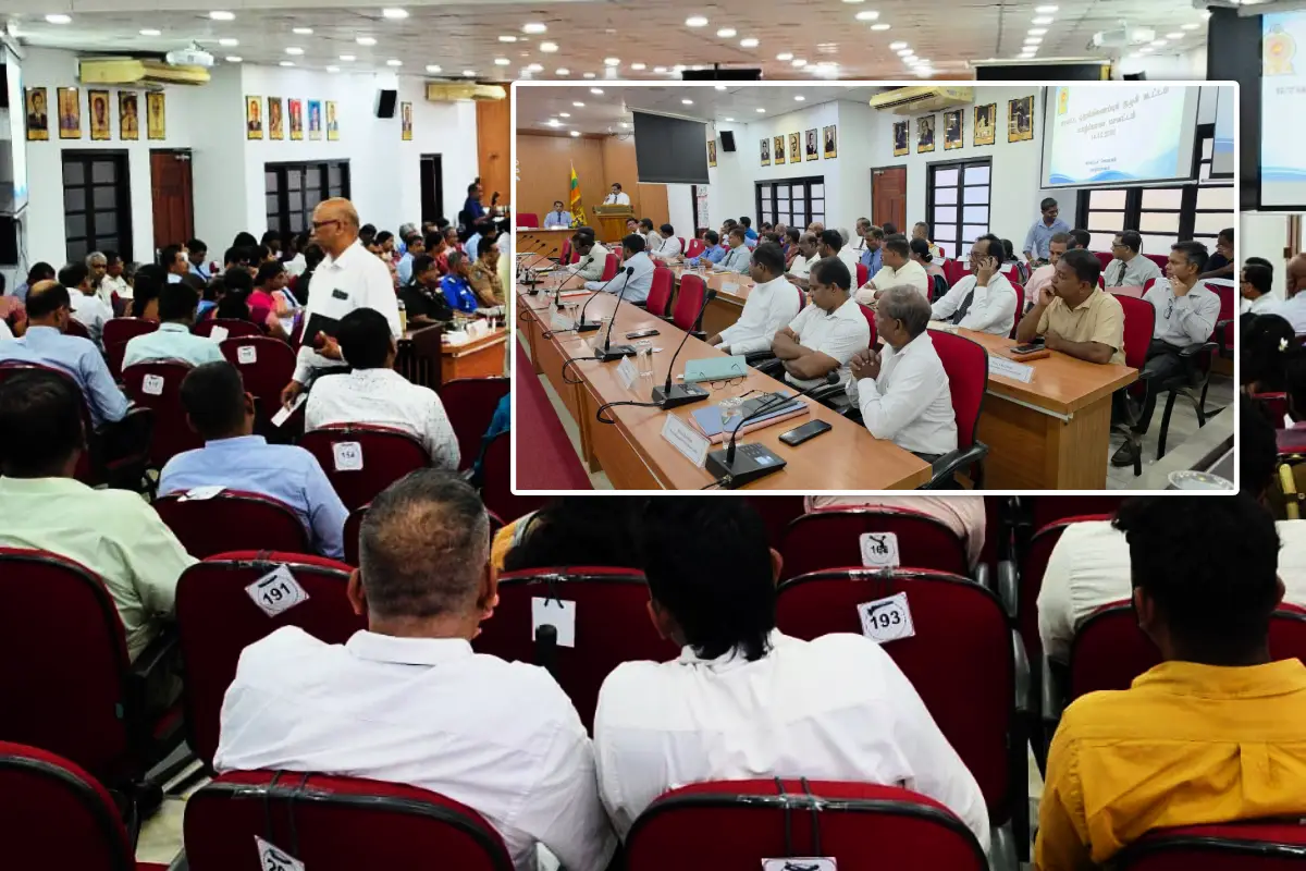 யாழ். மாவட்ட DCC கூட்டத்தில் சர்ச்சை - miss ஆன முக்கிய அதிகாரிகள் - அம்பலப்படுத்திய அர்ச்சுனா எம்.பி | Jaffna District Coordinating Committee Meeting யாழ். மாவட்ட DCC கூட்டத்தில் சர்ச்சை - miss ஆன முக்கிய அதிகாரிகள் - அம்பலப்படுத்திய அர்ச்சுனா எம்.பி | Jaffna District Coordinating Committee Meeting