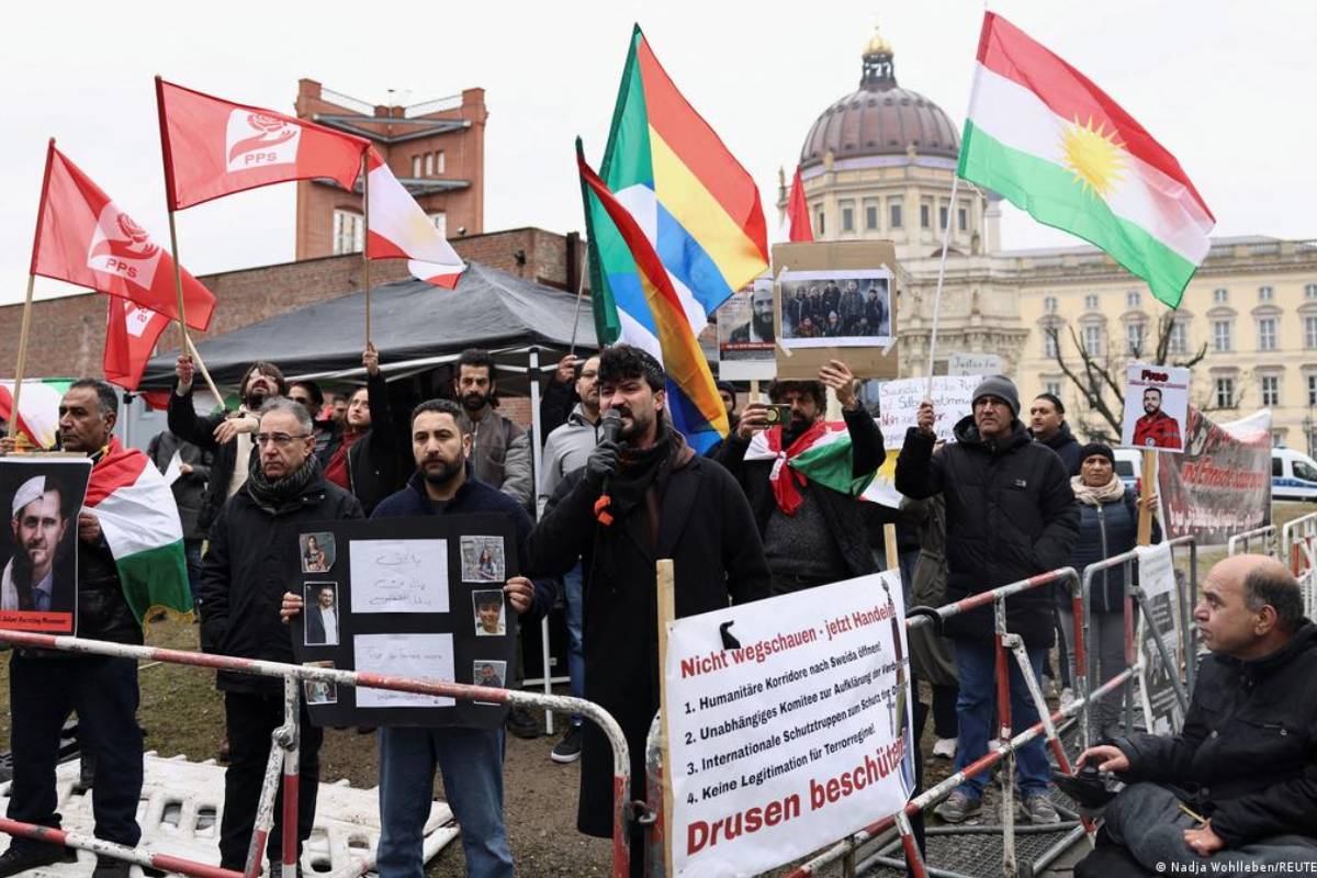 ஜேர்மனி வந்துள்ள நாடொன்றின் ஜனாதிபதி: கடும் எதிர்ப்பு | Protest In Germany Against Syira President Visit