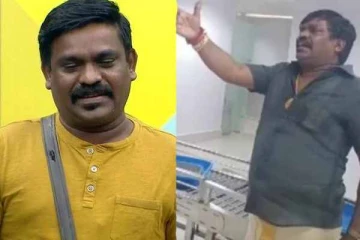 மது போதையில் விமான நிலையத்தில் ரகளை செய்த பாடகரும், பிக்பாஸ் பிரபலமுமான வேல்முருகன்- பரபரப்பு வீடியோ