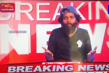 අරගලකරුවන් රූපවාහිනියට කඩා වැදීම වරදක්.. පිරිසක් චෝදනා කරයි..