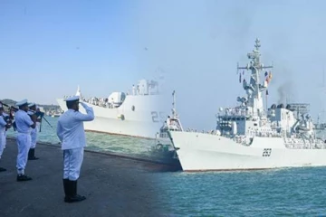 பாகிஸ்தானின் போர் கப்பலொன்று இலங்கைக்கு விஜயம்