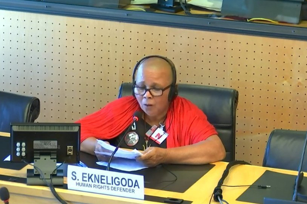 எக்னலிகொடவின் மனைவிக்கு பிரிகேடியர் மிரட்டல் | Retired Army Brigadier Threatens Eknaligodas Wife