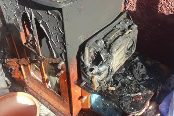 தொடர் குடியிருப்பு ஒன்றில் பயங்கர திடீர் தீ விபத்து! 5 பேர் காயம் | Dayagama Fire Accident Apartment Home