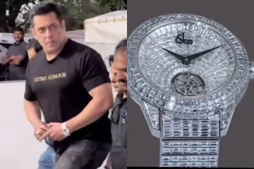 சல்மான் கான் அணிந்துள்ள இந்த வாட்ச்!! இத்தனை கோடியாம்...