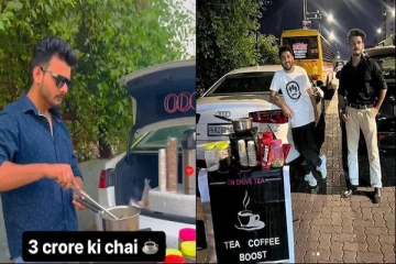 Audi காரில் வைத்து தேநீர் விற்பனை செய்யும் இளைஞர்கள்! வைரலாகும் வீடியோ