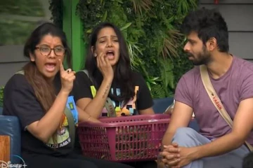 தலைவருக்கான கடும் போட்டி, கஷ்டப்படும் போட்டியாளர்கள்- மோதிக்கொண்ட பிரியங்கா, நிரூப்