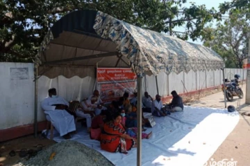 உண்ணாவிரதப் பந்தலை அகற்றிய பொலிஸார்! அகிம்சை போராட்டத்தை அடக்கும் முயற்சி தொடர்வதாக குற்றச்சாட்டு