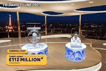 யூரோமில்லியன்ஸ் ஜாக்பாட்: பிரித்தானியர் ஒருவருக்கு அடித்த £110 மில்லியன் அதிர்ஷ்ட மழை