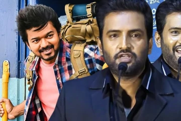 நம்ம சப்போர்ட் எப்பவும் தளபதிக்கு தான்: மேடையிலேயே சொன்ன சந்தானம்