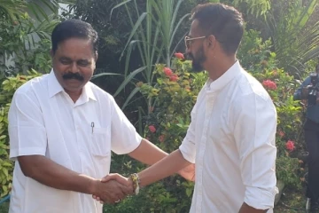 யாழில் சிறிதரன் - ஜீவன் தொண்டமான் சந்திப்பு