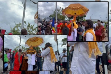 நீதிமன்றம் நோக்கிப் புறப்பட்ட பிக்குகள்! ஜனாதிபதி செயலகம் முன் போராட்டத்தில் அதிரடி திருப்பம்