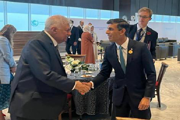 வெளிநாட்டுத் தலைவர்களுடன் முக்கிய சந்திப்பில் ரணில்! | President Ranil Meet Uk Pm Rishi Sunak Egypt
