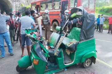 இன்றுமாலை இடம்பெற்ற கோர விபத்தில் ஒருவர் உயிரிழப்பு