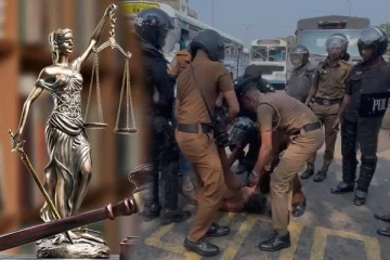 கொழும்பு ஆர்ப்பாட்டப் பேரணியில் கைது செய்யப்பட்டவர்கள் இன்று நீதிமன்றில் முன்னிலை