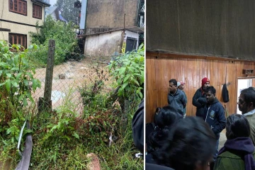 மலையகத்தில் தொடர் கனமழை - நுவரெலியாவில் 06 குடும்பங்கள் இடப்பெயர்வு