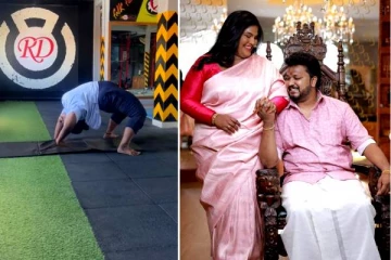 திருமணத்திற்கு முன் இப்படியா? கணவரை மறந்து களத்தில் இறங்கிய இந்திரஜா