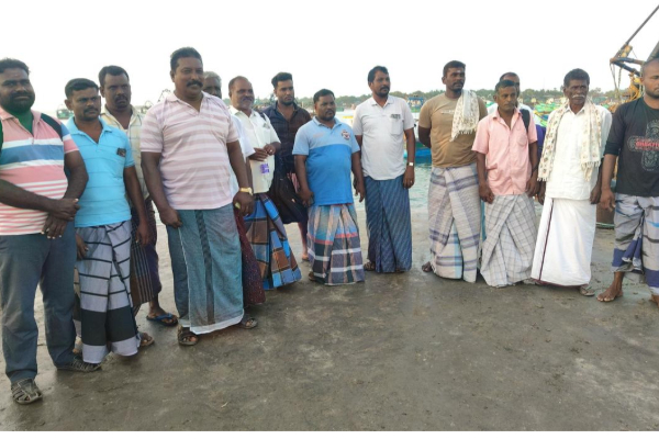 தங்கள் படகுகளை காண யாழ்ப்பாணம் வந்த இராமேஸ்வரம் மீனவர்கள் | Rameswaram Fishermen Came Jaffna See Their Boats