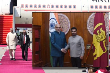 ஜனாதிபதி அநுரவைச் சந்தித்த இந்திய துணை ஜனாதிபதி