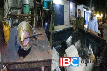 உணவகங்கள் மீது சுகாதார பரிசோதகர்கள் இரவு வேளை பாய்ச்சல்