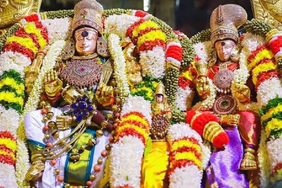 மதுரை மீனாட்சி திருக்கல்யாணம் கோலாகலம் | Meenakshi Marriage Madurai Chithirai Thiruvizha