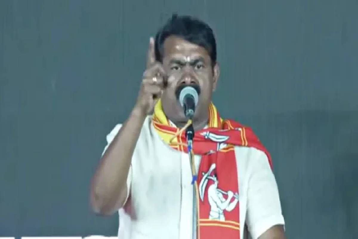 விஜய் பெரிய ஹீரோன்னா தனித்து நிற்க வேண்டும் - சீமான் ஆவேசம்! | Seeman Talk About Tvk Leader Vijay