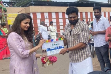 மிர்ச்சி செந்தில் ஜோடியாக நித்யா ராம்.. 'அண்ணா' சீரியல் பூஜை! வைரல் ஸ்டில்கள்