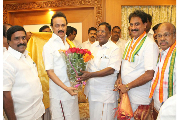 புதுச்சேரியில் பூஜ்ஜியத்திலிருந்து துணை முதல்வர் வரை: பாஜக வளர்ந்தது எப்படி? | Bjp Becomes Second Biggest Party Surpassing Admk