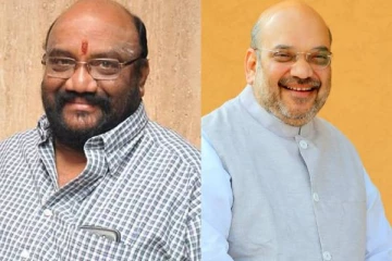 இது அமித் ஷாவா.. சந்தான பாரதியா! பாஜக ஒட்டியுள்ள போஸ்டரை கிண்டலடித்த காங்கிரஸ்